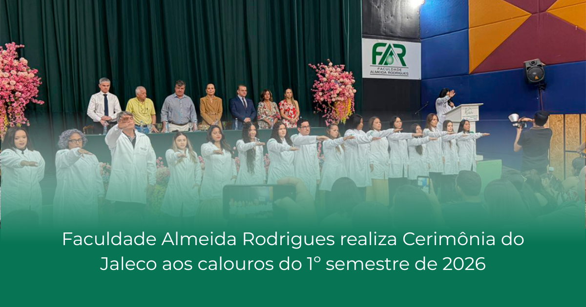 Cerimônia do Jaleco - 1º semestre de 2026