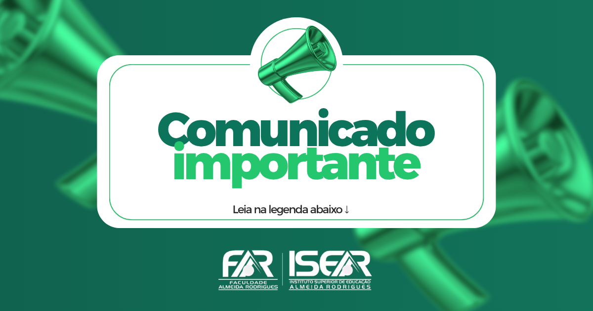 COMUNICADO OFICIAL - Suspensão de aulas dia 24/11/2025