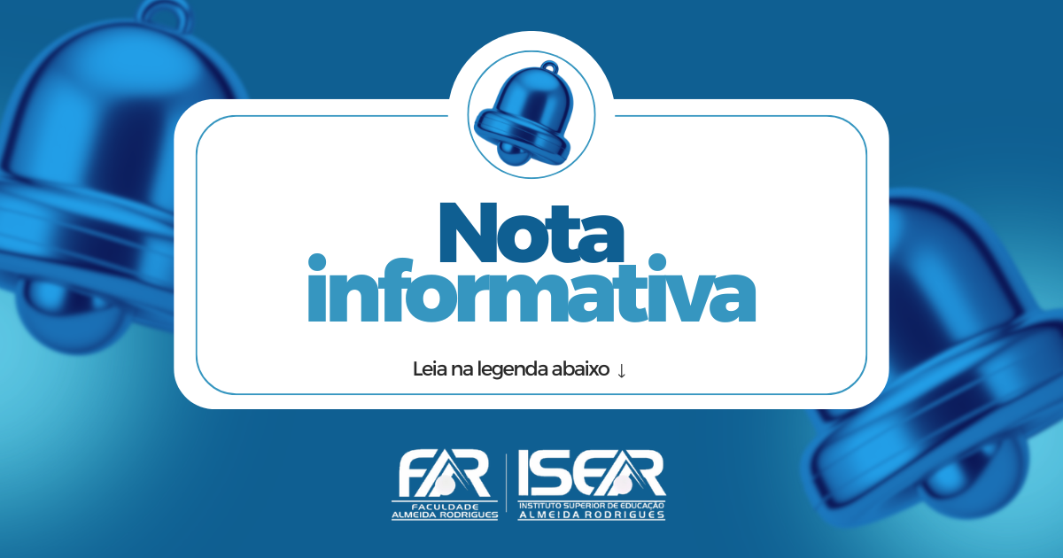 NOTA OFICIAL - Encerramento dos Cursos Superiores Matutinos 2026/1