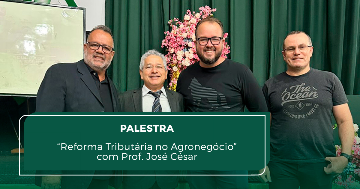 Palestra sobre Reforma Tributária no Agronegócio