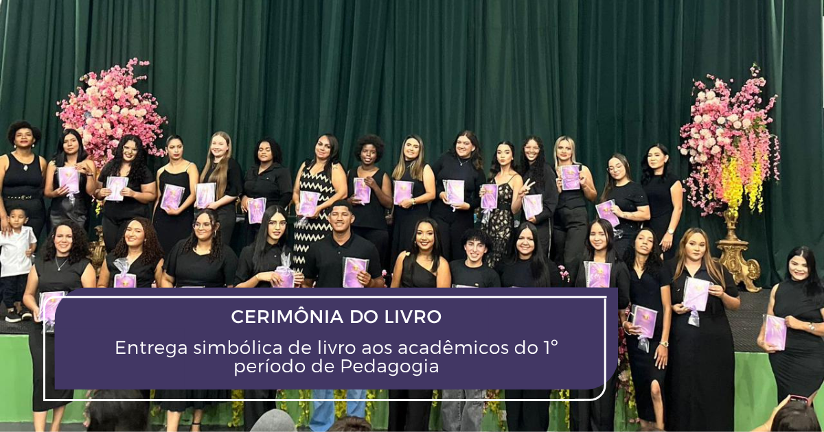 Cerimônia do Livro - 1º semestre de 2026