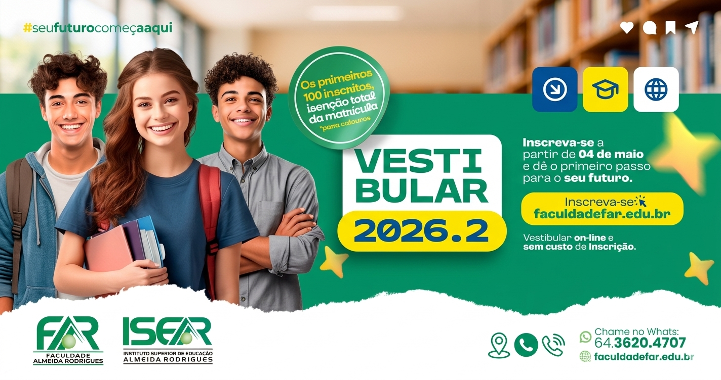 Vestibular 2026.2 - Inscrições Abertas