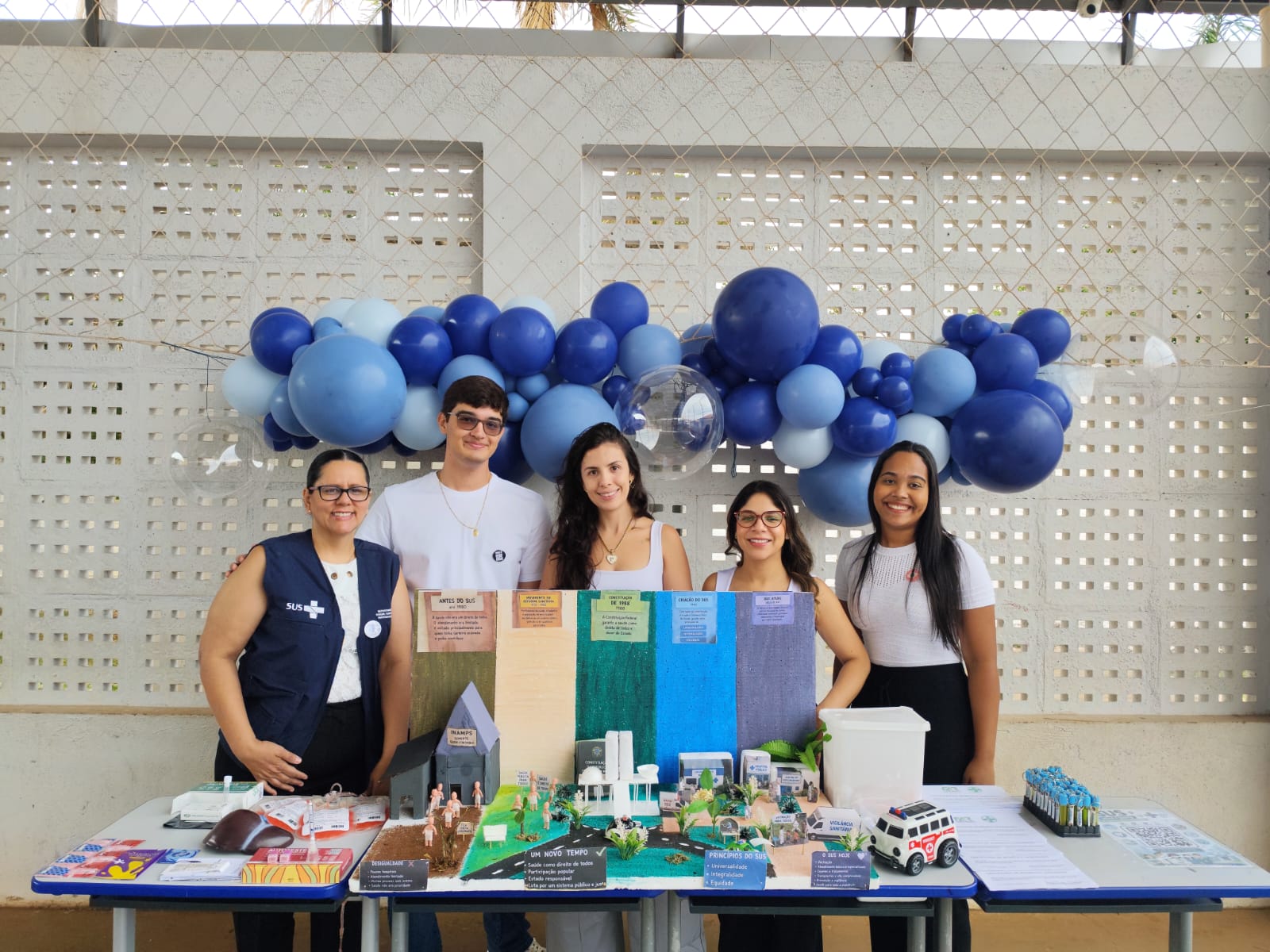 Foto 2 — Projeto de Extensão leva educação em saúde ao Colégio Estadual Manoel Ayres