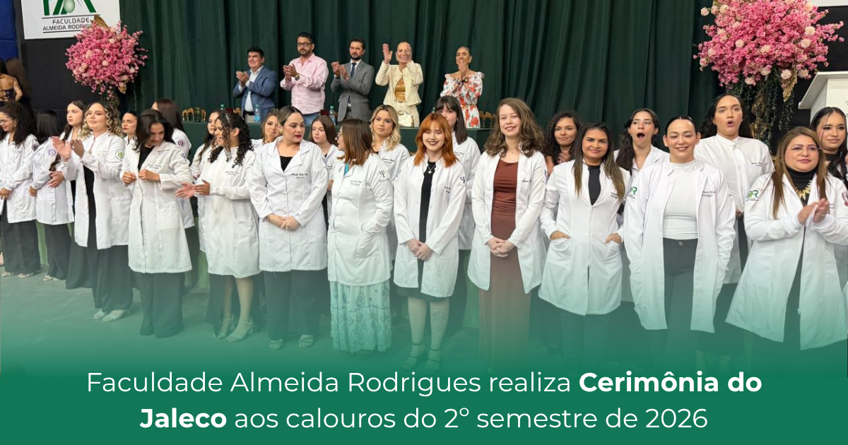 Cerimônia do Jaleco dos cursos da Saúde 2026/2